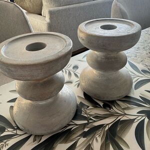 Concrete Candle Holders